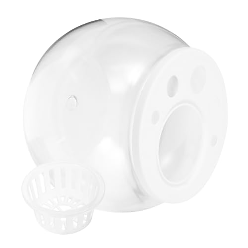 MERRYHAPY Transparentes Fischglas Mit Deckel Kleiner Dekorativer Goldfischtank Für Schreibtisch Kreative Desktop- -vase Für Pflanzen Langlebiges Material Für Büro Und Wohnräume MERRYHAPY Transparentes Fischglas Mit Deckel Kleiner Dekorativer Goldfischtank Für Schreibtisch Kreative Desktop- -vase Für Pflanzen Langlebiges Material Für Büro Und Wohnräume von MERRYHAPY