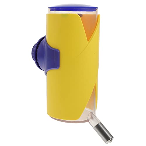 MERRYHAPY Trinkbrunnen für Haustiere Wasserflasche Wasserspender für Hundekäfig Heimtierbedarf pet Water Bottle Trinkflasche für Hunde Wasserbehälter Haustiertränke Plastik Yellow MERRYHAPY Trinkbrunnen für Haustiere Wasserflasche Wasserspender für Hundekäfig Heimtierbedarf pet Water Bottle Trinkflasche für Hunde Wasserbehälter Haustiertränke Plastik Yellow von MERRYHAPY