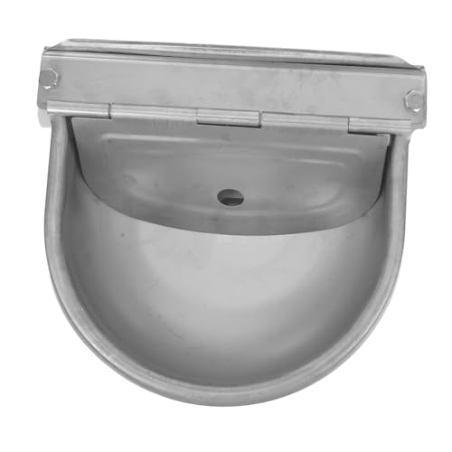 MERRYHAPY Trinkbrunnen für Schweine und Schafe Wassertrog mit Schwimmerventil Automatischer Wassernapf für Haustiere automatische Viehtränke Fass-Schweinetränke Rostfreier Stahl Silver MERRYHAPY Trinkbrunnen für Schweine und Schafe Wassertrog mit Schwimmerventil Automatischer Wassernapf für Haustiere automatische Viehtränke Fass-Schweinetränke Rostfreier Stahl Silver von MERRYHAPY