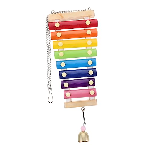 MERRYHAPY Vögel Xylophon Musikinstrumente für Papageien Papagei Spielzeug Holz Kauen Spielzeug Haustier Vogel Spielzeug MERRYHAPY Vögel Xylophon Musikinstrumente für Papageien Papagei Spielzeug Holz Kauen Spielzeug Haustier Vogel Spielzeug von MERRYHAPY