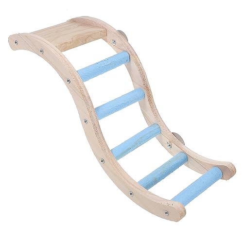 MERRYHAPY Haustier Leiter Vogel Klettern Spielzeug Vogel Käfig Zubehör Holz Leiter für Papagei Spielzeug Klettern Spielzeug MERRYHAPY Haustier Leiter Vogel Klettern Spielzeug Vogel Käfig Zubehör Holz Leiter für Papagei Spielzeug Klettern Spielzeug von MERRYHAPY