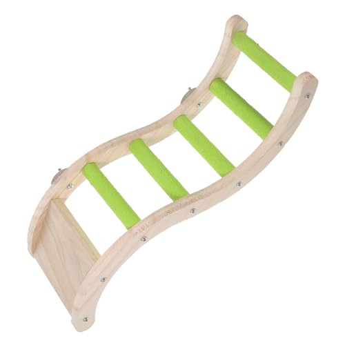 MERRYHAPY Kletterleiter Für Vögel Spielzeug Für Papageien Leiter Aus Grünem Holz Leiterspielzeug Für Vögel MERRYHAPY Kletterleiter Für Vögel Spielzeug Für Papageien Leiter Aus Grünem Holz Leiterspielzeug Für Vögel von MERRYHAPY