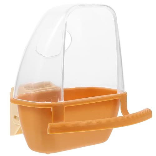 MERRYHAPY Vogelfutterbox Papageien-fütterungsbecher Futterspender Für Vögel Vogelhäuschen Im Innenbereich Vogelnäpfe Für Käfig Futterstelle Für Papageien Plastik Yellow Wiederverwendbar MERRYHAPY Vogelfutterbox Papageien-fütterungsbecher Futterspender Für Vögel Vogelhäuschen Im Innenbereich Vogelnäpfe Für Käfig Futterstelle Für Papageien Plastik Yellow Wiederverwendbar von MERRYHAPY