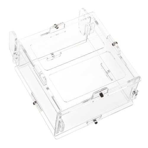 MERRYHAPY Vogelfutterspender aus Acryl für den Käfig auslaufsicherer automatischer Futterspender für Vögel Futterhalter für Vogelkäfige MERRYHAPY Vogelfutterspender aus Acryl für den Käfig auslaufsicherer automatischer Futterspender für Vögel Futterhalter für Vogelkäfige von MERRYHAPY