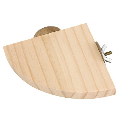MERRYHAPY Papageien Holzperch Plattform Für Vögel Natürlicher Sitzplatz Für Kleine Papageien Nymphensittiche Und Andere Vögel Spielzeug Für Einen Aktiven Lebensstil Für Vogelkäfige von MERRYHAPY