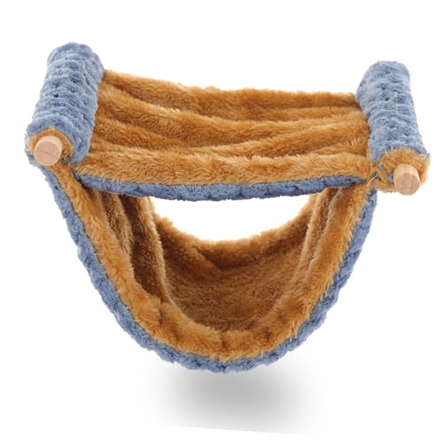 MERRYHAPY Warme Kleintier Hängematte für Hamster und Chinchillas Komfortables Sicheres Kuschelbett aus Hochwertigem Material Einfach im Käfig zu Befestigen für Meerschweinchen und Kleine MERRYHAPY Warme Kleintier Hängematte für Hamster und Chinchillas Komfortables Sicheres Kuschelbett aus Hochwertigem Material Einfach im Käfig zu Befestigen für Meerschweinchen und Kleine von MERRYHAPY