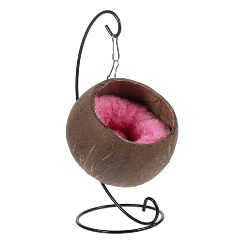 MERRYHAPY Warmer Hängendes Haustiernest Meerschweinchen Hängematte Weiche Stoffhängematte mit Komfortabler Schaukel Für Kleintiere Wie Hamster Ratten und Kaninchen Zufällige Zufällige Farbe von MERRYHAPY