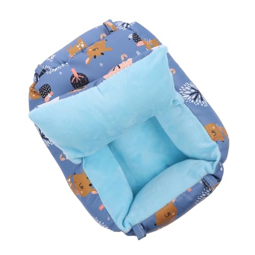 MERRYHAPY Warmes Schlafnest im Winter empfindliches Hamsterversteck Bett für kleine Haustiere Chinchilla- haustierbett pet Bed Hängematte Kleintierbedarf Haustierhausbett Baumwolle von MERRYHAPY