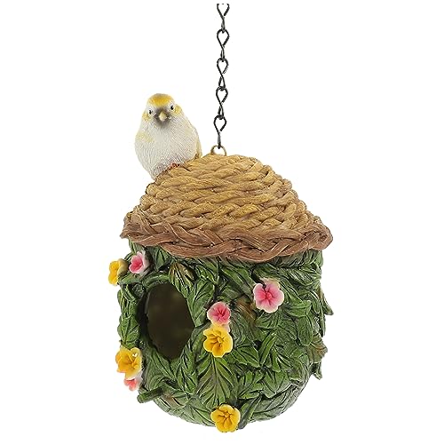 MERRYHAPY Winter Vogelhaus Aus Resin Für Papageien Hängendes Vogel Nest Für Den Außenbereich Warmes Vogel Nest Für Kalte Monate Dekorative Vogelunterkunft Für Garten Und Terrasse MERRYHAPY Winter Vogelhaus Aus Resin Für Papageien Hängendes Vogel Nest Für Den Außenbereich Warmes Vogel Nest Für Kalte Monate Dekorative Vogelunterkunft Für Garten Und Terrasse von MERRYHAPY