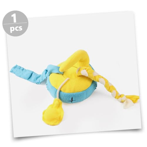 MERRYHAPY Widerstandsfähiges Hundespielzeug Snuffle Toy aus Hautfreundlichem Material Interaktives Intelligenzspielzeug für Kleine und Mittelgroße Hunde zur Beschäftigung und von MERRYHAPY