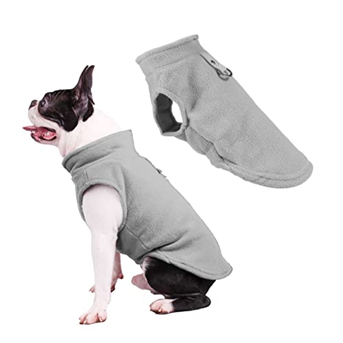 MERRYHAPY Hundeweste Atmungsaktiv Und Bequem Wintermantel Für Kleine Und Große Hunde Mit Metallring Für Zugseil von MERRYHAPY