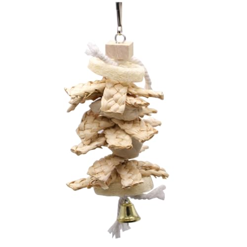 MERRYHAPY Zubehör Für Vogelspielzeug Papagei Kauspielzeug Barsch Hängende Vögel Spielzeug Papagei Kauen Papagei Kauball Luffa-papagei-schaukel Spielzeug Für Sittiche Aras Spielzeug Hölzern MERRYHAPY Zubehör Für Vogelspielzeug Papagei Kauspielzeug Barsch Hängende Vögel Spielzeug Papagei Kauen Papagei Kauball Luffa-papagei-schaukel Spielzeug Für Sittiche Aras Spielzeug Hölzern von MERRYHAPY