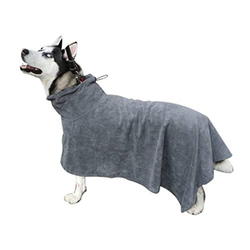 MERRYHAPY Badetuch Für Hunde Schnelltrocknend Saugfähig Leicht Bequemer Mantel Für Haustiere Für Katzen Und Hunde Maschinenwaschbar Haltbar Komfortabel von MERRYHAPY