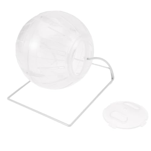 MERRYHAPY in Eins Hamster Laufkugel mit Ständer Multifunktionales Kleintier Übungsspielzeug Transparente Hamsterball Laufkugel für Zwerghamster Gerbils und Kleine Haustiere MERRYHAPY in Eins Hamster Laufkugel mit Ständer Multifunktionales Kleintier Übungsspielzeug Transparente Hamsterball Laufkugel für Zwerghamster Gerbils und Kleine Haustiere von MERRYHAPY