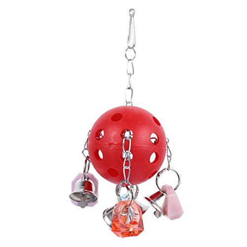 MERRYHAPY Bunter Glockenball Für Vögel Hängendes Spielzeug Für Vogelkäfige Interaktives Spielzeug Für Wellensittiche Und Papageien Farbenfrohes Design Sicheres Und Langlebiges Zubehör MERRYHAPY Bunter Glockenball Für Vögel Hängendes Spielzeug Für Vogelkäfige Interaktives Spielzeug Für Wellensittiche Und Papageien Farbenfrohes Design Sicheres Und Langlebiges Zubehör von MERRYHAPY