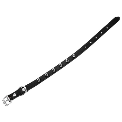 MERRYHAPY Hundehalsband Mit Spikes Verstellbar Für Kleine Hunde Leder Robuste Nieten Geeignet MERRYHAPY Hundehalsband Mit Spikes Verstellbar Für Kleine Hunde Leder Robuste Nieten Geeignet von MERRYHAPY