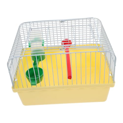 MERRYHAPY Vogel Transportbox Mit Sitzstange Und Futterbox Leichter Vogelreisekäfig Für Nymphensittiche Aus Robustem Abs Und Eisen Für Reisen von MERRYHAPY