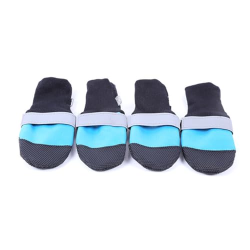 MERRYHAPY wasserdichte Oxford Hundeschuhe aus Robustem Oxfordstoff rutschfeste Welpen Schuhe mit Fleecegefüttertem Innenfutter Schützend und Wärmeisolierend S für Kleine Hunde und Katzen MERRYHAPY wasserdichte Oxford Hundeschuhe aus Robustem Oxfordstoff rutschfeste Welpen Schuhe mit Fleecegefüttertem Innenfutter Schützend und Wärmeisolierend S für Kleine Hunde und Katzen von MERRYHAPY
