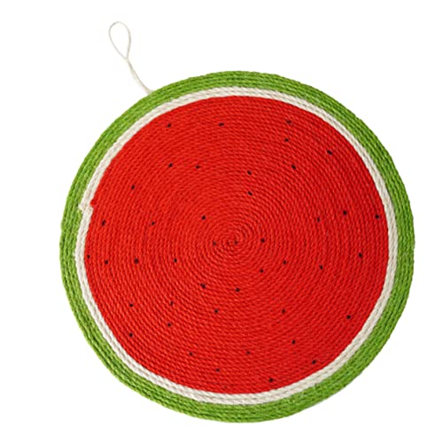 MERRYHAPY Katzenkratzbrett aus Heu dekoratives Kratzbrett für Katzen sicherer Spaß für die Spielzeit Ihres Haustiers MERRYHAPY Katzenkratzbrett aus Heu dekoratives Kratzbrett für Katzen sicherer Spaß für die Spielzeit Ihres Haustiers von MERRYHAPY