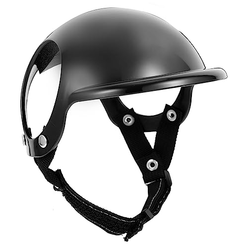 von Pet Scootern hundehelm katzenmützen Haustierfahrradhelm Haustierzubehör Haustierhut Welpe Kleidung Brosche Haustier Helm dekorativer Katzenhut Rahmen Baumwolle MERRYHAPY von MERRYHAPY