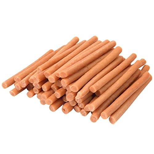 MERSJO Hundeleckerli - 85% Hoher Fleischanteil, Keine Zusatzstoffe, Getreide- und Zuckerfrei, Leckereien für Hunde zur täglichen Ergänzung, Natürliche Kauhilfe, Lachs-Kabanos, 500g MERSJO Hundeleckerli - 85% Hoher Fleischanteil, Keine Zusatzstoffe, Getreide- und Zuckerfrei, Leckereien für Hunde zur täglichen Ergänzung, Natürliche Kauhilfe, Lachs-Kabanos, 500g von MERSJO