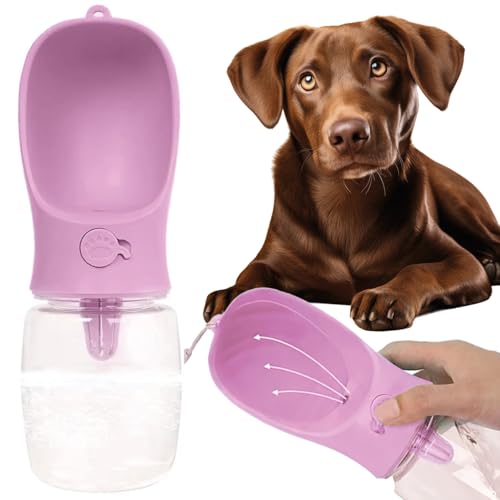 Mersjo Hundewasserflasche 350ml – Auslaufsicher & BPA-frei – Tragbarer Wasserspender für Hunde & Katzen – Reiseflasche mit Napf & Trageschlaufe – Outdoor & Reisen Mersjo Hundewasserflasche 350ml – Auslaufsicher & BPA-frei – Tragbarer Wasserspender für Hunde & Katzen – Reiseflasche mit Napf & Trageschlaufe – Outdoor & Reisen von MERSJO