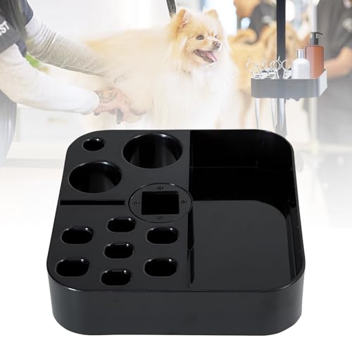 MESINURS Haustierpflege-Werkzeug-Organizer – Hunde- und Katzen-Beauty-Werkzeuge, Aufbewahrungshalter, Tier-Kosmetologie, Tischhilfe, Zubehör, drehbar, 18 x 18 cm, 1 Stück MESINURS Haustierpflege-Werkzeug-Organizer – Hunde- und Katzen-Beauty-Werkzeuge, Aufbewahrungshalter, Tier-Kosmetologie, Tischhilfe, Zubehör, drehbar, 18 x 18 cm, 1 Stück von MESINURS