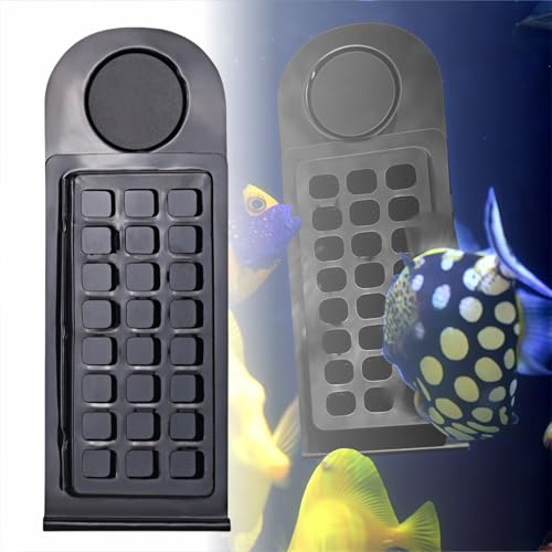 Magnetischer Aquarium-Futterspender für Meeresalgen, schwimmender Nori-Halter für Tangs, Meeres- und Süßwasserfische, 1 Stück von MESINURS