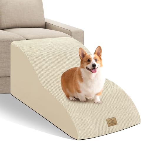 2-stöckige verlängerte Hundetreppe für Bett, Couch, Sofa, hochdichter Schaumstoff, sanfte Neigungsrampe, Treppenleiter, freundlich für kleine alte Gelenkverletzungen, waschbar, Fusselroller-Set 2-stöckige verlängerte Hundetreppe für Bett, Couch, Sofa, hochdichter Schaumstoff, sanfte Neigungsrampe, Treppenleiter, freundlich für kleine alte Gelenkverletzungen, waschbar, Fusselroller-Set von MESTUEL