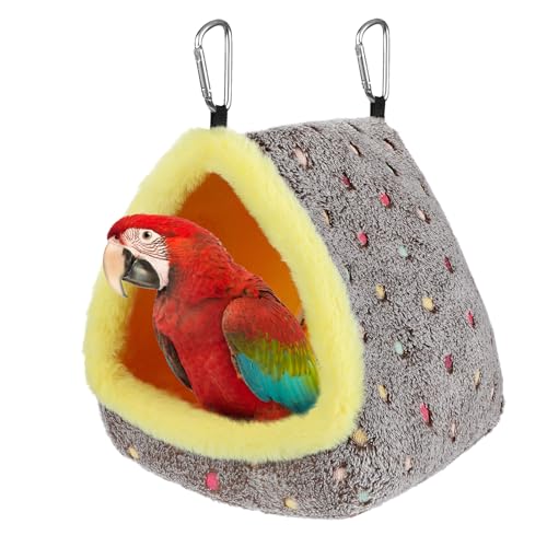 MEWTOGO Großes warmes Vogelnest – gemütliches Vogelbett für Käfig mit Matte, Hängematte, Schuppen, Versteckhütte für Ara, Graupapageien MEWTOGO Großes warmes Vogelnest – gemütliches Vogelbett für Käfig mit Matte, Hängematte, Schuppen, Versteckhütte für Ara, Graupapageien von MEWTOGO