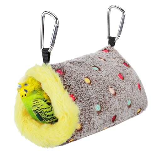 MEWTOGO Kleines warmes Vogelnest – gemütliches Vogelbett für Käfig mit Matte, Hängematte, Schuppen, Versteckhütte für Lovebirds Lineolated Sittiche, Kanarienvögel, Zebrafinken, Gesellschaft, Finken, MEWTOGO Kleines warmes Vogelnest – gemütliches Vogelbett für Käfig mit Matte, Hängematte, Schuppen, Versteckhütte für Lovebirds Lineolated Sittiche, Kanarienvögel, Zebrafinken, Gesellschaft, Finken, von MEWTOGO
