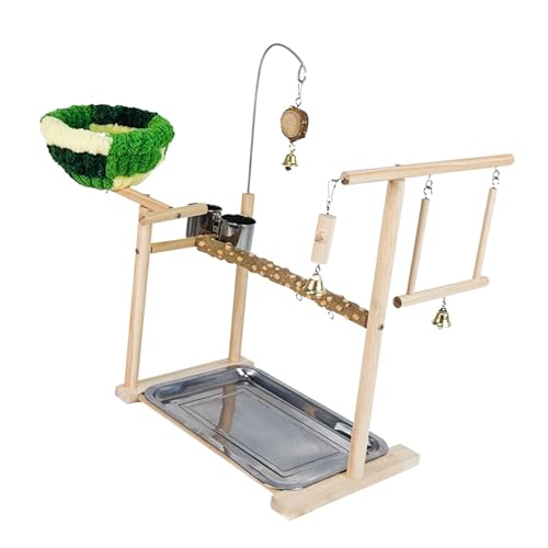 Hölzerner Spielplatz, Vogelbarschständer, Aktivitätsspielzeug, Käfigzubehör, stehender Spielzeugpapageienspielplatz for den Haushaltsboden/1293/925 Hölzerner Spielplatz, Vogelbarschständer, Aktivitätsspielzeug, Käfigzubehör, stehender Spielzeugpapageienspielplatz for den Haushaltsboden/1293/925 von MFCOSW