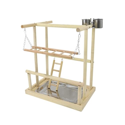 Papageien-Spielplatz, Sitzstange, Plattform, Übungskäfig, Zubehör, Vögel, Kauspielzeug, Holzspielständer for Turteltauben, Wellensittiche, Sittiche/1294/1174 Papageien-Spielplatz, Sitzstange, Plattform, Übungskäfig, Zubehör, Vögel, Kauspielzeug, Holzspielständer for Turteltauben, Wellensittiche, Sittiche/1294/1174 von MFCOSW