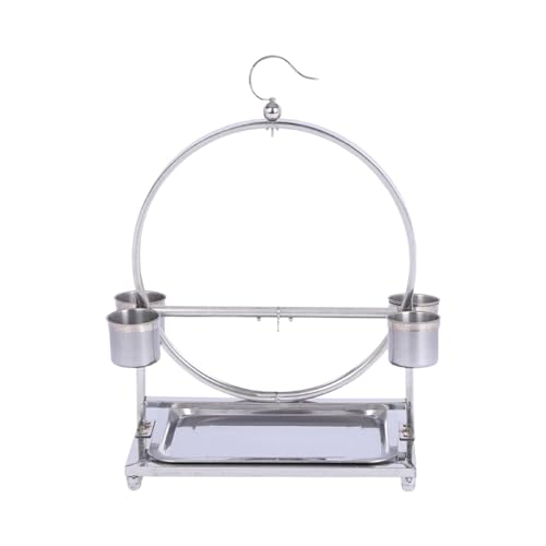Vogel-Desktop-Sitzstangenständer, Papageienständer, tragbar, praktisch, Vogelkäfig-Sitzstange, abnehmbares Tablett, Trainingsspielzeug for Turteltauben, Nymphensittiche/1301/1166 Vogel-Desktop-Sitzstangenständer, Papageienständer, tragbar, praktisch, Vogelkäfig-Sitzstange, abnehmbares Tablett, Trainingsspielzeug for Turteltauben, Nymphensittiche/1301/1166 von MFCOSW