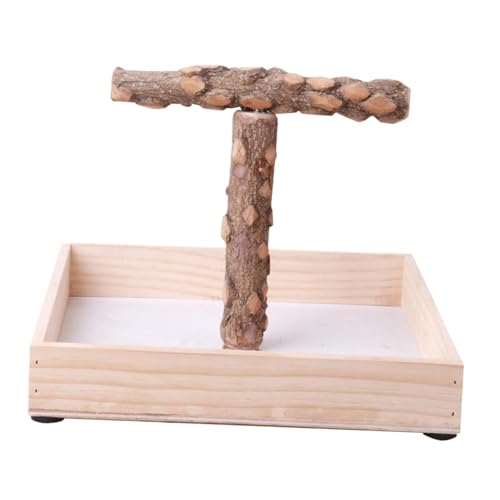 Vogelständer, Papageienständer, Vogelkäfig-Zubehör, Sittiche, Tischspielständer, Papageien-Stehstange, Holzstange for Outdoor-Übungen/1302/1169 Vogelständer, Papageienständer, Vogelkäfig-Zubehör, Sittiche, Tischspielständer, Papageien-Stehstange, Holzstange for Outdoor-Übungen/1302/1169 von MFCOSW