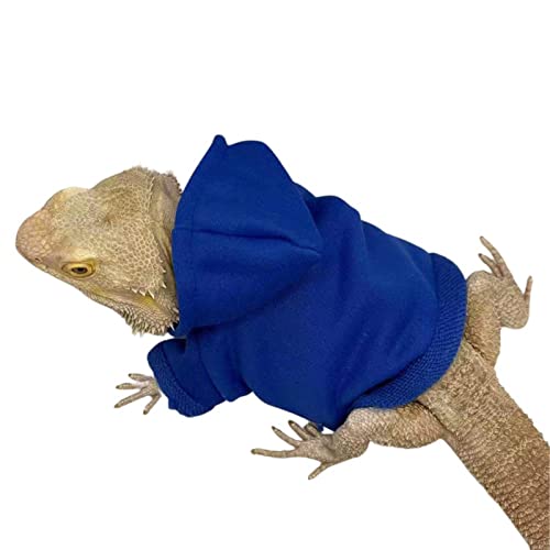 MFJS Lizard Clothes – Verstellbares Baumwoll-Eidechsen-Kostüm, Reptilien-Zubehör für Eidechse, Bartdrachen, Chamäleon von MFJS