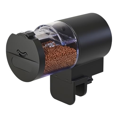 MFYOUPK Automatischer Fischfutterautomat,100ml Aquarium Automatischer Futterautomat | Programmierbare Maschine, Batteriebetrieben Mit Klemmhalterung Für Guppy Koi Schildkröte Kampffisch MFYOUPK Automatischer Fischfutterautomat,100ml Aquarium Automatischer Futterautomat | Programmierbare Maschine, Batteriebetrieben Mit Klemmhalterung Für Guppy Koi Schildkröte Kampffisch von MFYOUPK