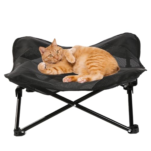 MFYOUPK Erhöhter Hunde Bett | Klappbarer Hunde Gitterrost Bett - Atmungsaktive Tragbare Kuschelmatte Hängematte | Für Indoor Haus Garten Outdoor Reisen MFYOUPK Erhöhter Hunde Bett | Klappbarer Hunde Gitterrost Bett - Atmungsaktive Tragbare Kuschelmatte Hängematte | Für Indoor Haus Garten Outdoor Reisen von MFYOUPK