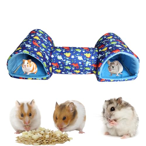 MFYOUPK Hamster Tunnel | Hamster Versteck Betten,rutschfeste Und Maschinenwaschbare Käfig Zubehör Für Kleintiere Chinchillas Kaninchen Frettchen MFYOUPK Hamster Tunnel | Hamster Versteck Betten,rutschfeste Und Maschinenwaschbare Käfig Zubehör Für Kleintiere Chinchillas Kaninchen Frettchen von MFYOUPK