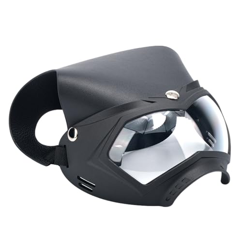 MFYOUPK Hundebrille, Schneesicheres Hundehut Visier Mit UV-Filter, Abnehmbarer Atmungsaktiver Hundeschutzhelm Haustierzubehör für Aktivitäten im Freien wie Bergwandern Sommerfeste und MFYOUPK Hundebrille, Schneesicheres Hundehut Visier Mit UV-Filter, Abnehmbarer Atmungsaktiver Hundeschutzhelm Haustierzubehör für Aktivitäten im Freien wie Bergwandern Sommerfeste und von MFYOUPK