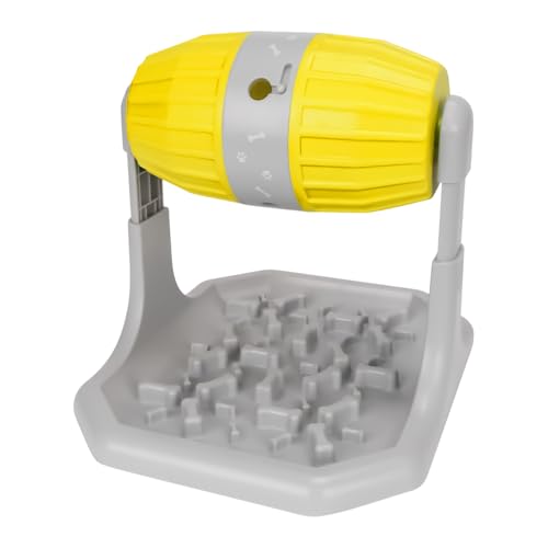 MFYOUPK Hundenapf Slow Feeder - Slow Feed Hundefutter Napf Puzzle Schüssel | Fressnapf Futterspiel Für Hunde Katzen Füttern Wohnung Draußen Reisen von MFYOUPK