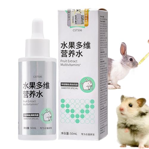 MFYOUPK Kaninchen Ergänzungsfutter | Flüssiges Nahrungsergänzungsmittel Zur Unterstützung Der Verdauung,50ml Flüssigkeitsergänzung Zur Förderung Von Verdauung Fellpflege Bei Kleinnagern Hamster MFYOUPK Kaninchen Ergänzungsfutter | Flüssiges Nahrungsergänzungsmittel Zur Unterstützung Der Verdauung,50ml Flüssigkeitsergänzung Zur Förderung Von Verdauung Fellpflege Bei Kleinnagern Hamster von MFYOUPK