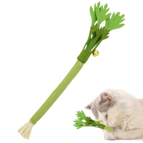 MFYOUPK Katzenspielzeug Zum Zahnen | Interaktives Katzen-Stängel-Spiel Mit Glöckchen | Übung Klettern Bodenjagd Jagdsimulation Mentale Stimulation Reise MFYOUPK Katzenspielzeug Zum Zahnen | Interaktives Katzen-Stängel-Spiel Mit Glöckchen | Übung Klettern Bodenjagd Jagdsimulation Mentale Stimulation Reise von MFYOUPK