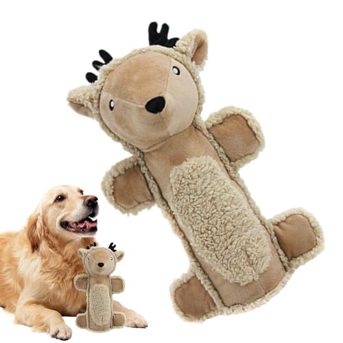 MFYOUPK Quietschende Hundespielzeuge - Quietschendes Plüsch Interaktives Hundespielzeug | Interaktives Kauspielzeug Für Starke Kauer, Weiche Hirsch Und Bär Figuren Gegen Langeweile MFYOUPK Quietschende Hundespielzeuge - Quietschendes Plüsch Interaktives Hundespielzeug | Interaktives Kauspielzeug Für Starke Kauer, Weiche Hirsch Und Bär Figuren Gegen Langeweile von MFYOUPK