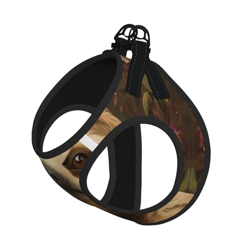 Haustier-Leine, reflektierend, verstellbar, weiches Netzgewebe, atmungsaktiv, für den täglichen Spaziergang Haustier-Leine, reflektierend, verstellbar, weiches Netzgewebe, atmungsaktiv, für den täglichen Spaziergang von MGGAklp