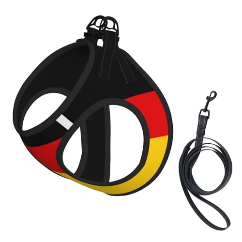 Haustier-Leine, reflektierend, verstellbar, weiches Netzgewebe, atmungsaktiv für tägliche Spaziergänge Haustier-Leine, reflektierend, verstellbar, weiches Netzgewebe, atmungsaktiv für tägliche Spaziergänge von MGGAklp