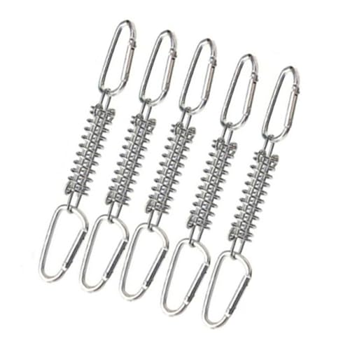 5 Pack Pet Leinen Haken Haltbarkeit Campinggeräte Große Winddichte Federschnallen Für Haustierleine Und Outdoor Aktivität von MHADBKH