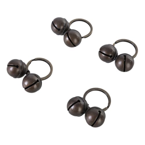 MHADBKH 4pack Luxuriöse Handgefertigte Kragen Glocken Haustier Training Bells Lärmmacher Für Hundekragen Haustier Sicherheitsglocken MHADBKH 4pack Luxuriöse Handgefertigte Kragen Glocken Haustier Training Bells Lärmmacher Für Hundekragen Haustier Sicherheitsglocken von MHADBKH