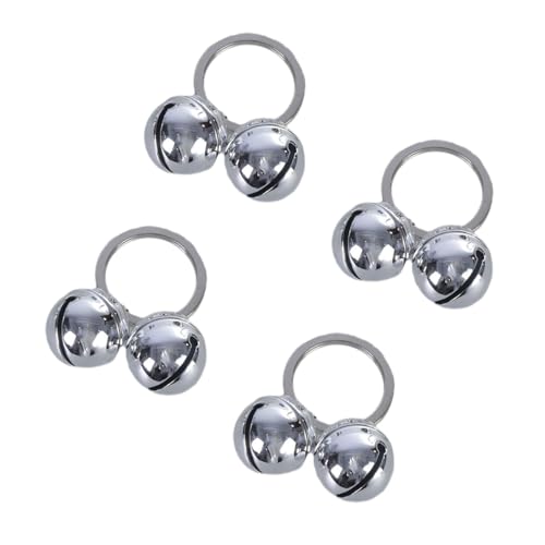 MHADBKH 4pack Luxuriöse Handgefertigte Kragen Glocken Haustier Training Bells Lärmmacher Für Hundekragen Haustier Sicherheitsglocken MHADBKH 4pack Luxuriöse Handgefertigte Kragen Glocken Haustier Training Bells Lärmmacher Für Hundekragen Haustier Sicherheitsglocken von MHADBKH