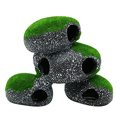 MHADBKH Fisch für Felsen Dekorationen Harz Aquarium Höhle Ornament Wasserhaustiere Steinschutz für Betta Versteck Laichen 5 Arten MHADBKH Fisch für Felsen Dekorationen Harz Aquarium Höhle Ornament Wasserhaustiere Steinschutz für Betta Versteck Laichen 5 Arten von MHADBKH